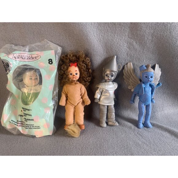 Madame Alexander Wizard of Oz Tin Man Cowardly Lion Flying Monkey Scarecrow doll - Picture 11 of 11